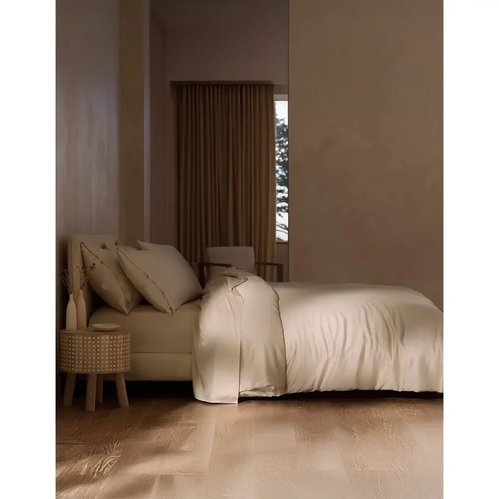 Cozy Earth Bamboo Duvet Cover King Driftwood New in Package